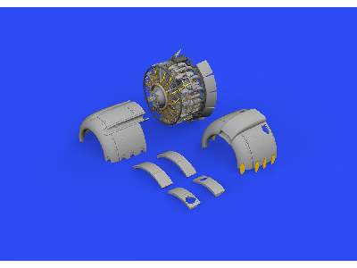 A6M2 engine complete PRINT 1/48 - EDUARD - zdjęcie 16