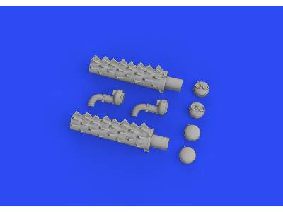 Beaufighter exhausts PRINT 1/48 - TAMIYA - zdjęcie 4