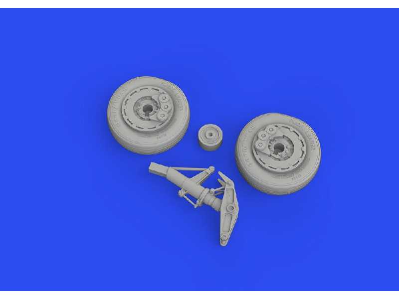 A-1H wheels 1/48 - TAMIYA - zdjęcie 1 A-1H wheels 1/48 - TAMIYA - zdjęcie 1