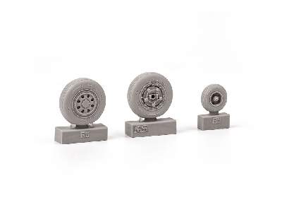 F-15E/ I/K wheels 1/48 - GREAT WALL HOBBY - zdjęcie 4