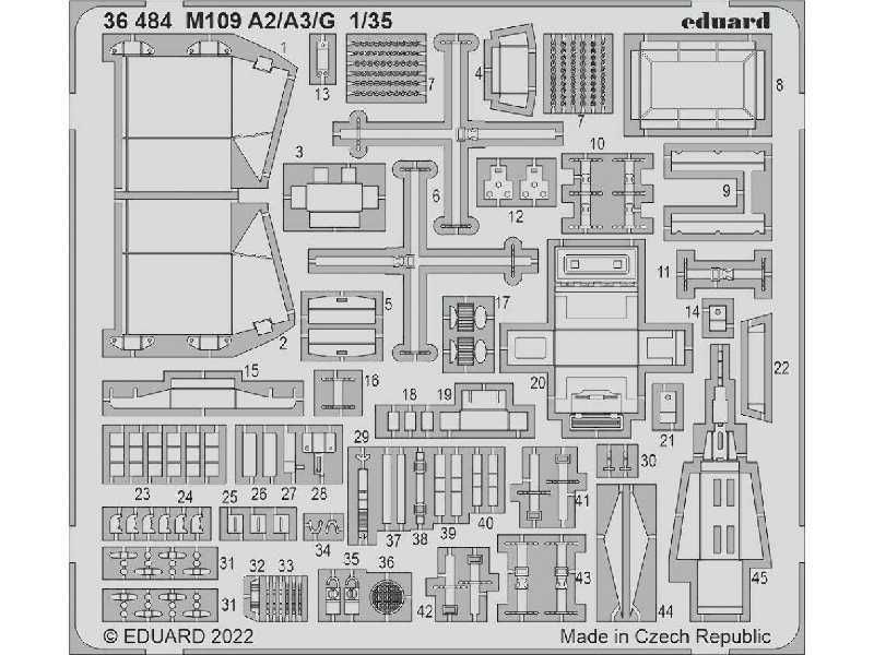 M109 A2/ A3/ G 1/35 - ITALERI - zdjęcie 1 M109 A2/ A3/ G 1/35 - ITALERI - zdjęcie 1
