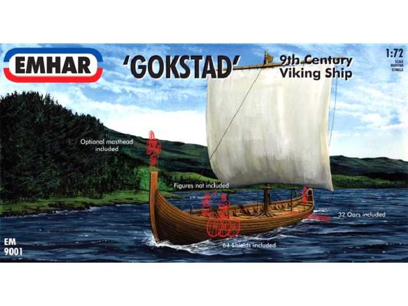 Viking Ship Gokstad - 9th century - zdjęcie 1 Viking Ship Gokstad - 9th century - zdjęcie 1