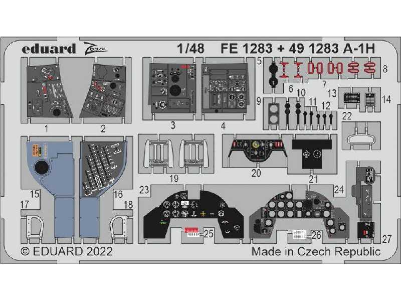 A-1H 1/48 - TAMIYA - zdjęcie 1 A-1H 1/48 - TAMIYA - zdjęcie 1