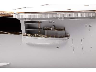 USS Constellation CV-64 part 3 - railings & safety nets 1/350 - zdjęcie 4