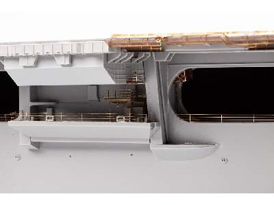 USS Constellation CV-64 part 3 - railings & safety nets 1/350 - zdjęcie 5