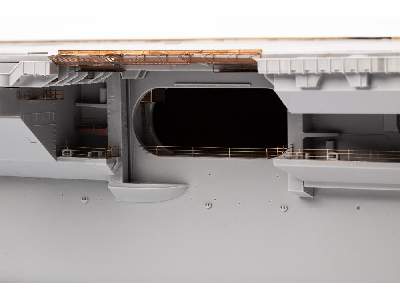 USS Constellation CV-64 part 3 - railings & safety nets 1/350 - zdjęcie 6