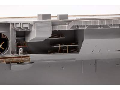 USS Constellation CV-64 part 3 - railings & safety nets 1/350 - zdjęcie 7