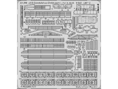 USS Constellation CV-64 part 4 - hull & deck 1/350 - zdjęcie 2