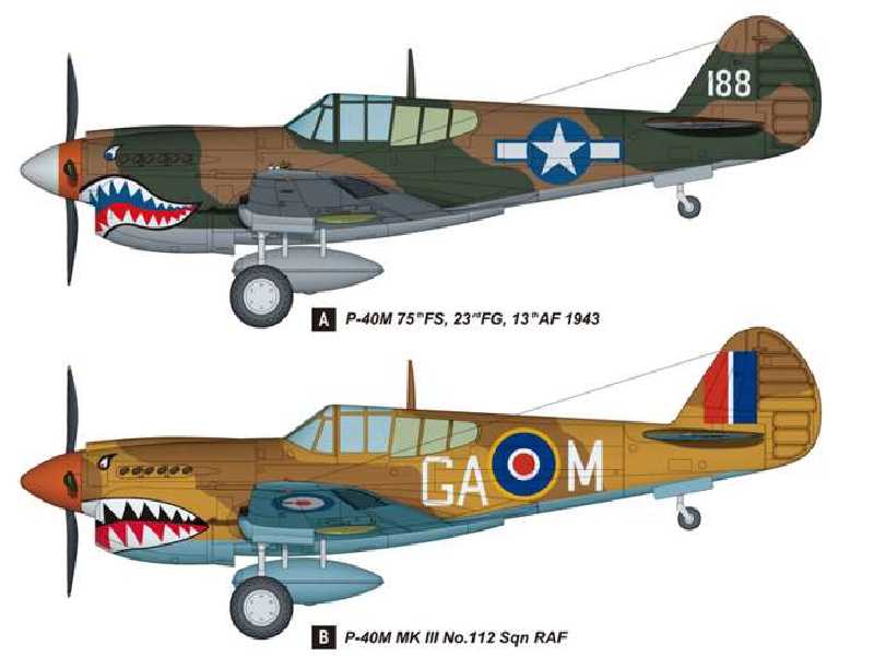 Myśliwiec P-40M Kitty Hawk - zdjęcie 1 Myśliwiec P-40M Kitty Hawk - zdjęcie 1