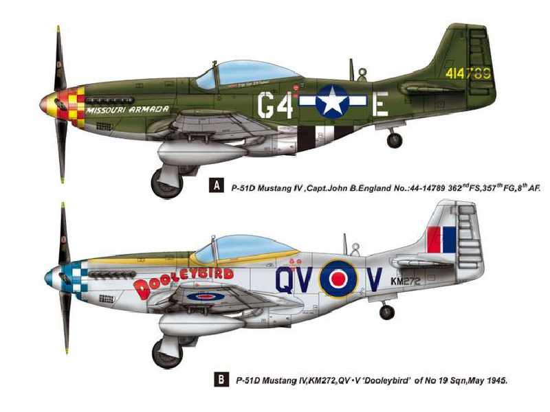 Myśliwiec P-51D Mustang IV - zdjęcie 1 Myśliwiec P-51D Mustang IV - zdjęcie 1
