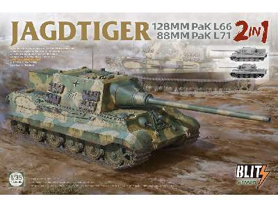 Jagdtiger 128 mm Pak L66 & 88mm Pak L71 2 in 1 - zdjęcie 1