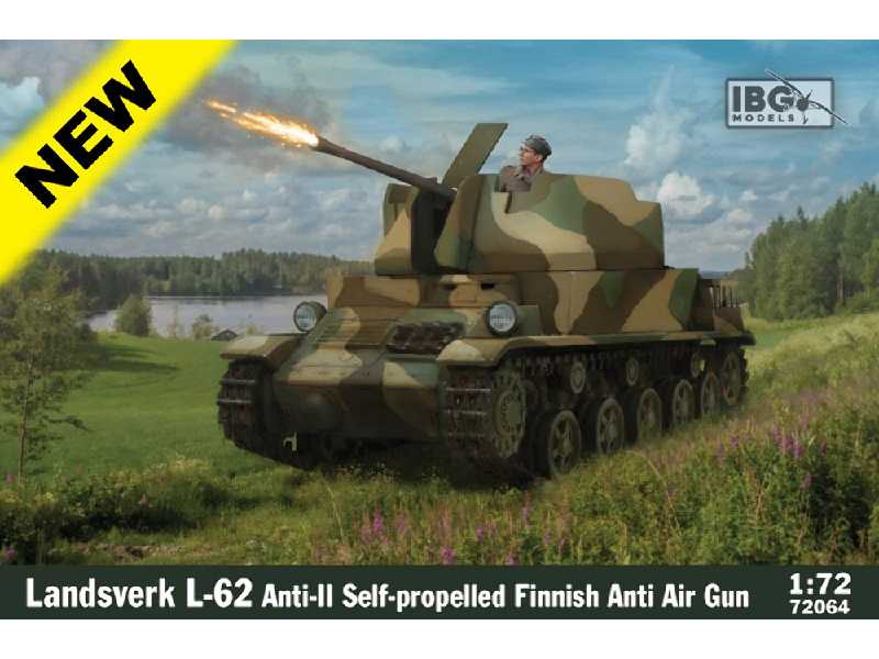 Landsverk L-62 Anti-II – fińskie samobieżne działo przeciwlotnicze - zdjęcie 1 Landsverk L-62 Anti-II – fińskie samobieżne działo przeciwlotnicze - zdjęcie 1