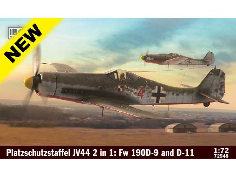 Platzschutzstaffel JV44 2 in 1: Fw 190D-9 and D-11 - zdjęcie 1