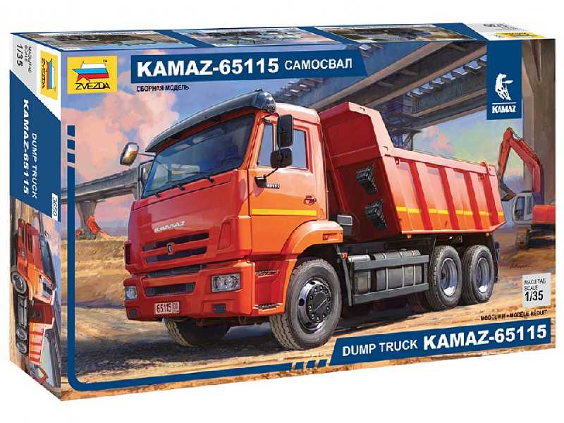 Wywrotka Kamaz 65115 - zdjęcie 1 Wywrotka Kamaz 65115 - zdjęcie 1