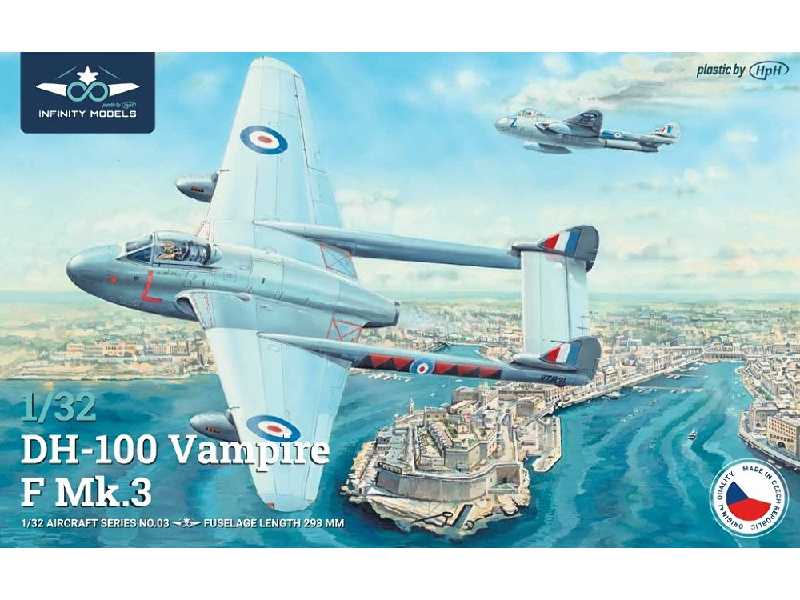 De Havilland DH.100 Vampire F3 - zdjęcie 1 De Havilland DH.100 Vampire F3 - zdjęcie 1