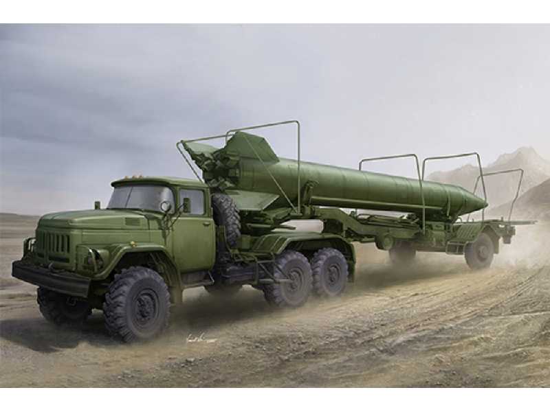 Soviet Zil-131v Tow 2t3m1 Trailer With 8k14 Missile - zdjęcie 1 Soviet Zil-131v Tow 2t3m1 Trailer With 8k14 Missile - zdjęcie 1
