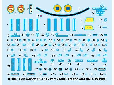 Soviet Zil-131v Tow 2t3m1 Trailer With 8k14 Missile - zdjęcie 3