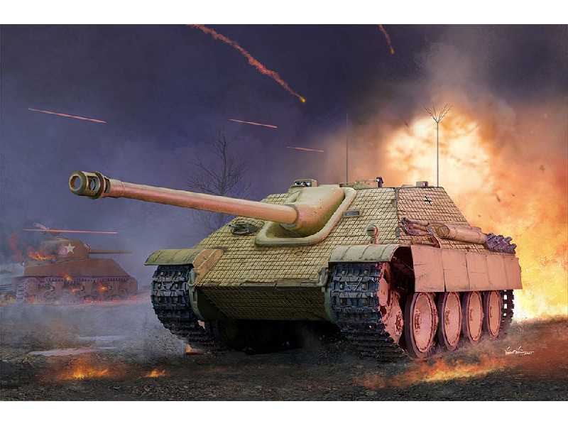 German Sd.Kfz 173 Jagdpanther Early Version - zdjęcie 1 German Sd.Kfz 173 Jagdpanther Early Version - zdjęcie 1