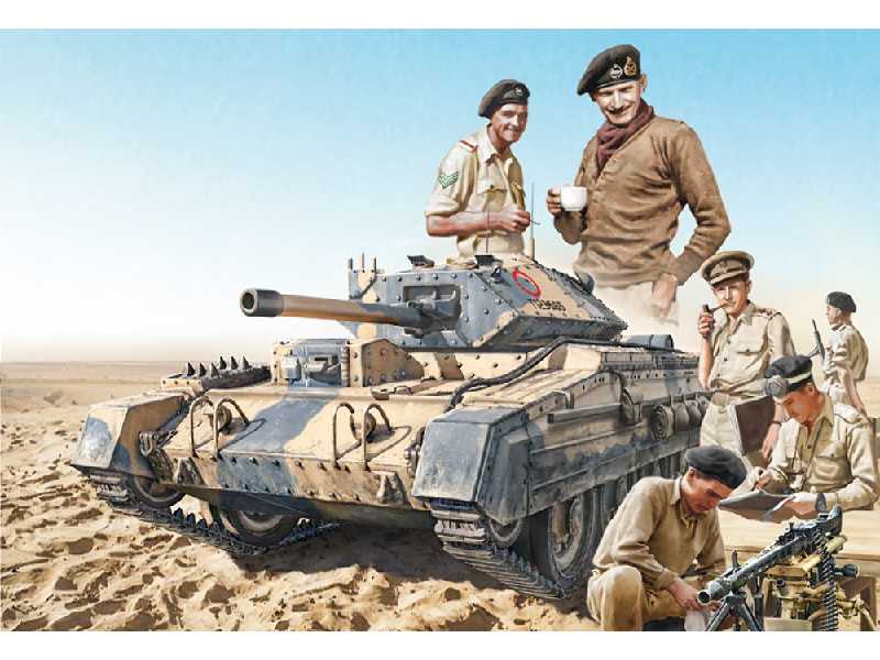 Crusader Mk. III z brytyjską załogą - zdjęcie 1 Crusader Mk. III z brytyjską załogą - zdjęcie 1