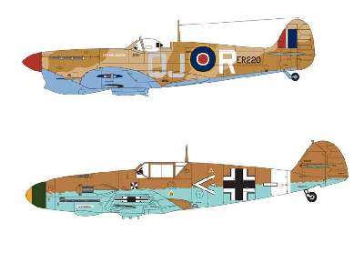 Zestaw Dogfight Double - Spitfire MkVB/Messerschmitt Bf109F - zdjęcie 2