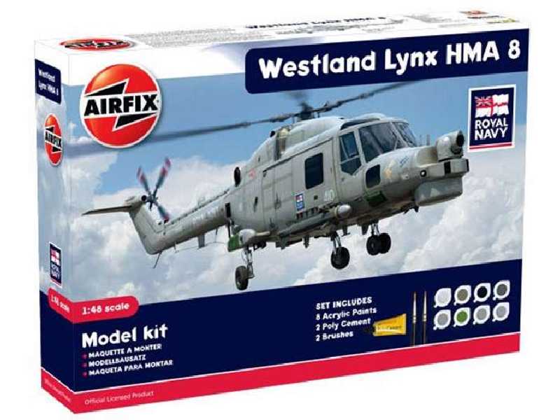 Śmigłowiec Westland Lynx HMA 8 - zestaw podarunkowy - zdjęcie 1 Śmigłowiec Westland Lynx HMA 8 - zestaw podarunkowy - zdjęcie 1