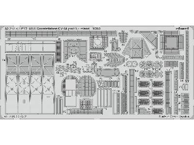 USS Constellation CV-64 part 5 - island 1/350 - TRUMPETER - zdjęcie 2