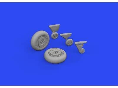 F4F-3 wheels early 1/48 - EDUARD - zdjęcie 3