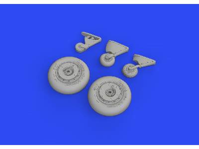 F4F-3 wheels early 1/48 - EDUARD - zdjęcie 7