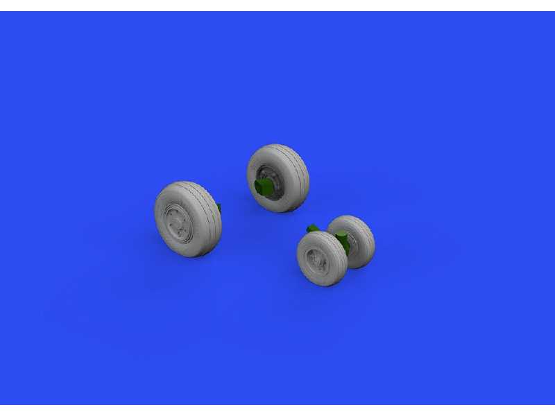 EA-18G wheels 1/48 - MENG - zdjęcie 1 EA-18G wheels 1/48 - MENG - zdjęcie 1