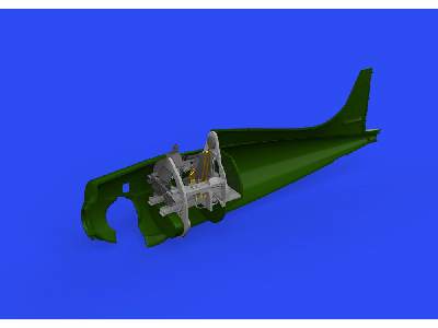 F4F-3 cockpit w/  reflector gun sight PRINT 1/48 - EDUARD - zdjęcie 1