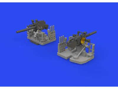 5"/25 caliber gun Mk.10 PRINT 1/350 - zdjęcie 1