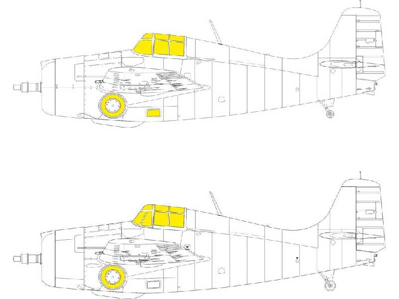 F4F-3 TFace 1/48 - EDUARD - zdjęcie 1