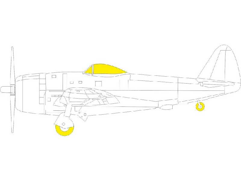 P-47D Bubbletop TFace 1/48 - TAMIYA - zdjęcie 1