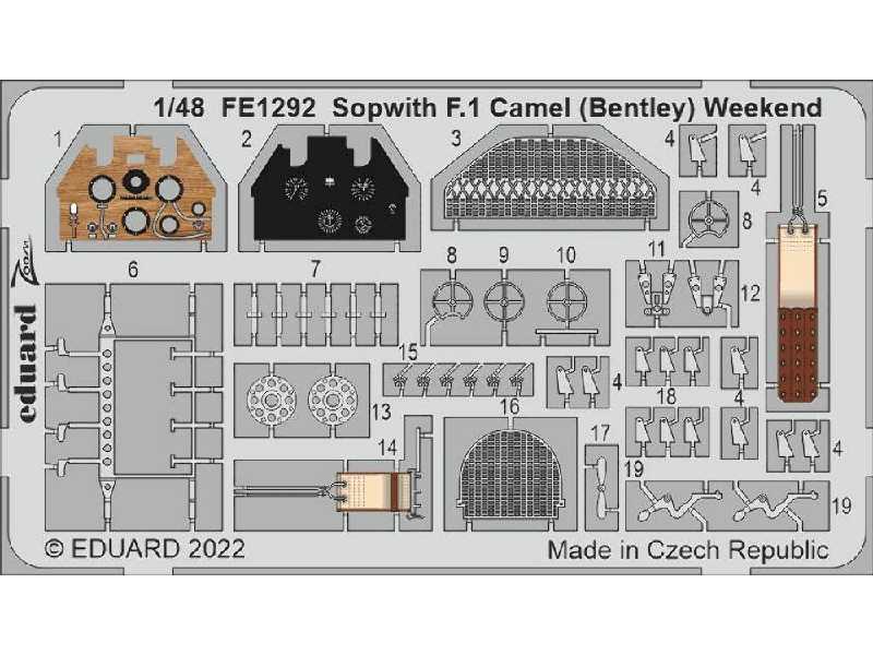 Camel (Bentley) Weekend 1/48 - Eduard - zdjęcie 1 Camel (Bentley) Weekend 1/48 - Eduard - zdjęcie 1