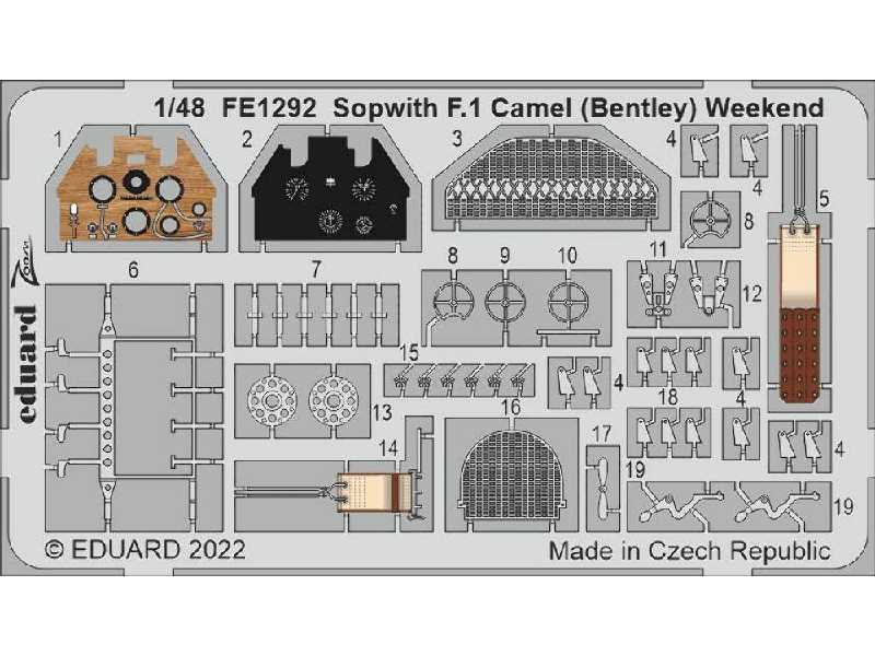 Camel (Bentley) Weekend 1/48 - Eduard - zdjęcie 1