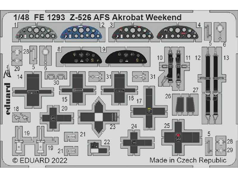 Z-526 AFS Akrobat Weekend 1/48 - EDUARD - zdjęcie 1