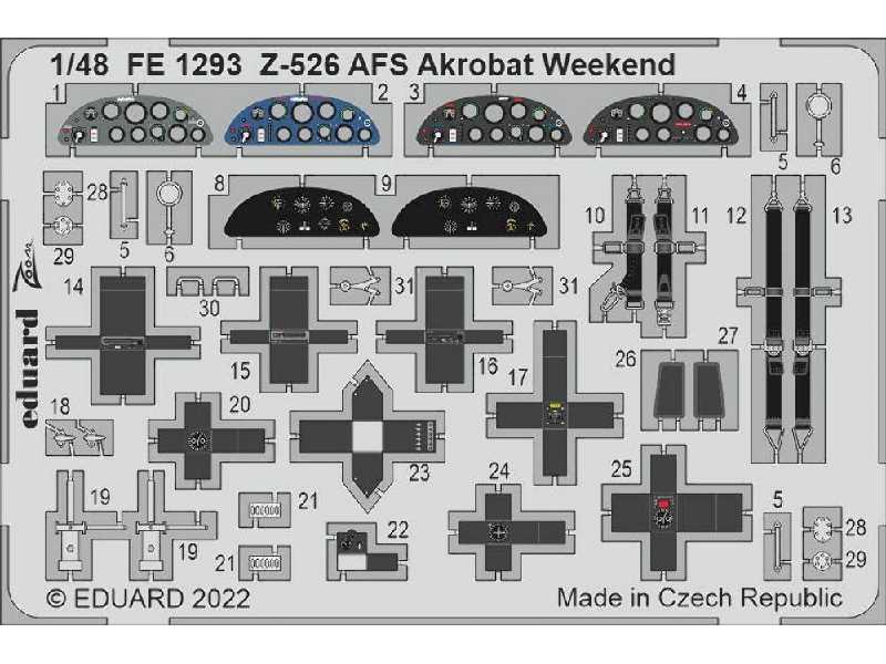 Z-526 AFS Akrobat Weekend 1/48 - EDUARD - zdjęcie 1 Z-526 AFS Akrobat Weekend 1/48 - EDUARD - zdjęcie 1