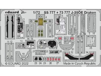 J-35ÖE Draken 1/72 - HOBBY 2000 - zdjęcie 1