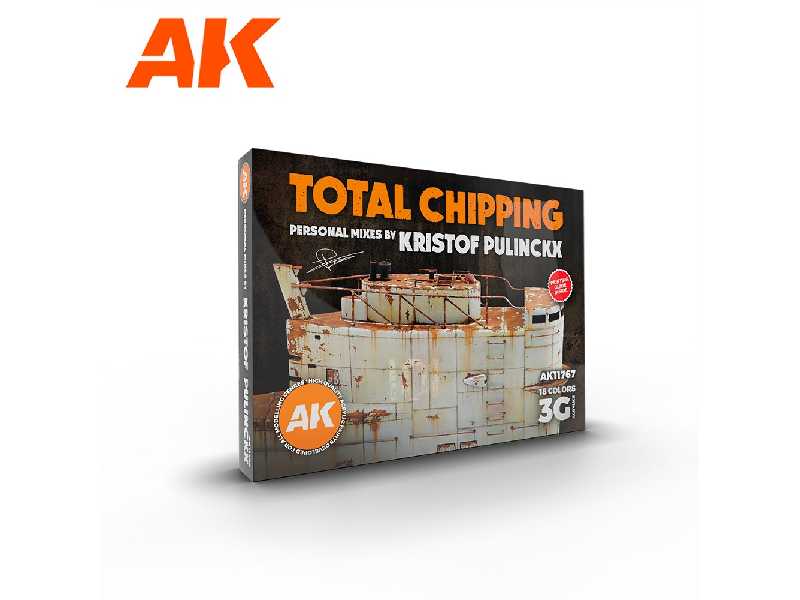 Ak 11767 Total Chipping - Signature Set - Kristof Pulinckx Set - zdjęcie 1 Ak 11767 Total Chipping - Signature Set - Kristof Pulinckx Set - zdjęcie 1