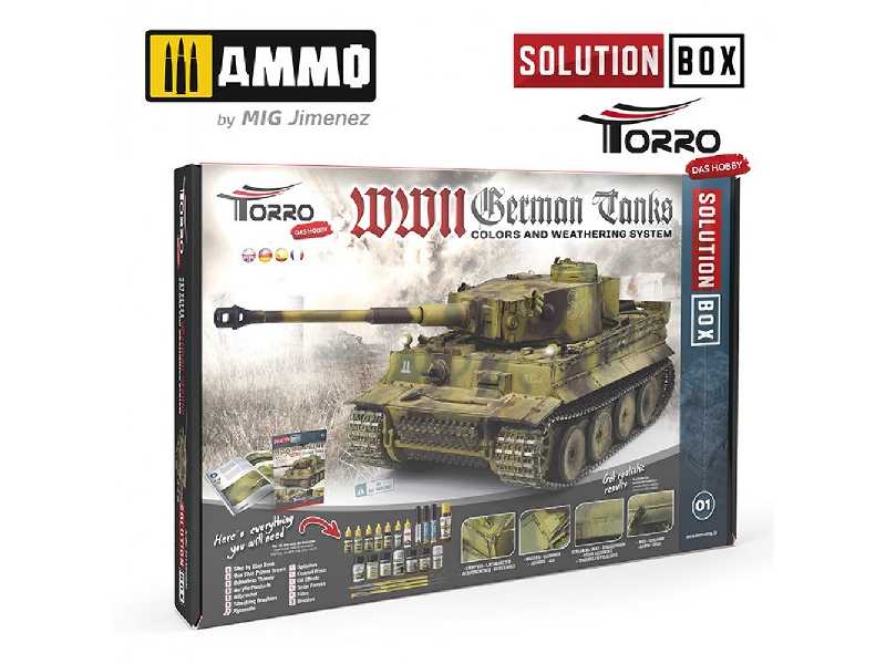 A.Mig 2414300000 Wwii German Tanks Solution Box - zdjęcie 1 A.Mig 2414300000 Wwii German Tanks Solution Box - zdjęcie 1