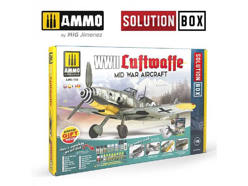 A.Mig 7726 Solution Box - Wwii Luftwaffe Mid War Aircraft - zdjęcie 1 A.Mig 7726 Solution Box - Wwii Luftwaffe Mid War Aircraft - zdjęcie 1