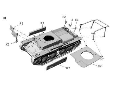 Niemiecki lekki czołg Pz.Kpfw 38(t) Ausf C - zdjęcie 4