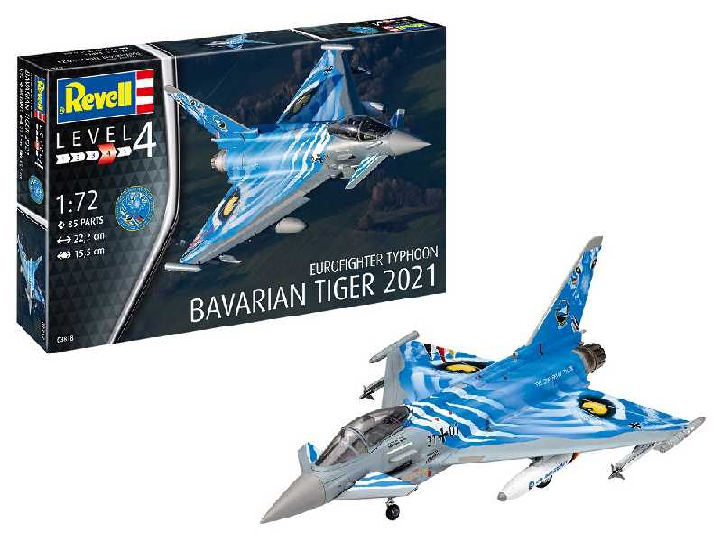 Eurofighter Typhoon "The Bavarian Tiger 2021" - zdjęcie 1 Eurofighter Typhoon "The Bavarian Tiger 2021" - zdjęcie 1