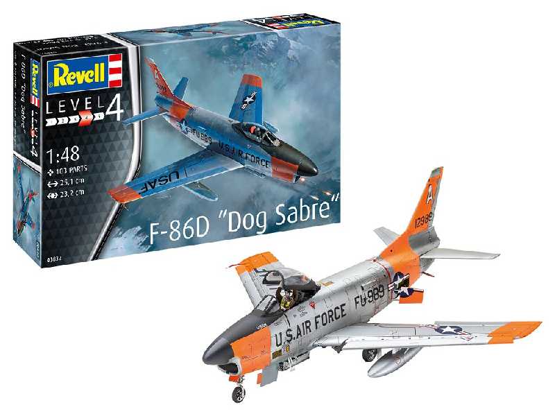 F-86D Dog Sabre - zestaw podarunkowy - zdjęcie 1 F-86D Dog Sabre - zestaw podarunkowy - zdjęcie 1