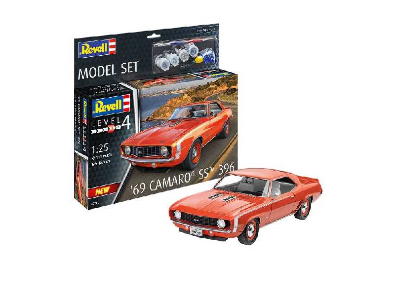 '69 Camaro SS - zestaw podarunkowy - zdjęcie 1 '69 Camaro SS - zestaw podarunkowy - zdjęcie 1