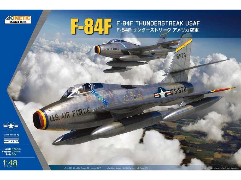 F-84f Thunderstreak USAF - zdjęcie 1 F-84f Thunderstreak USAF - zdjęcie 1