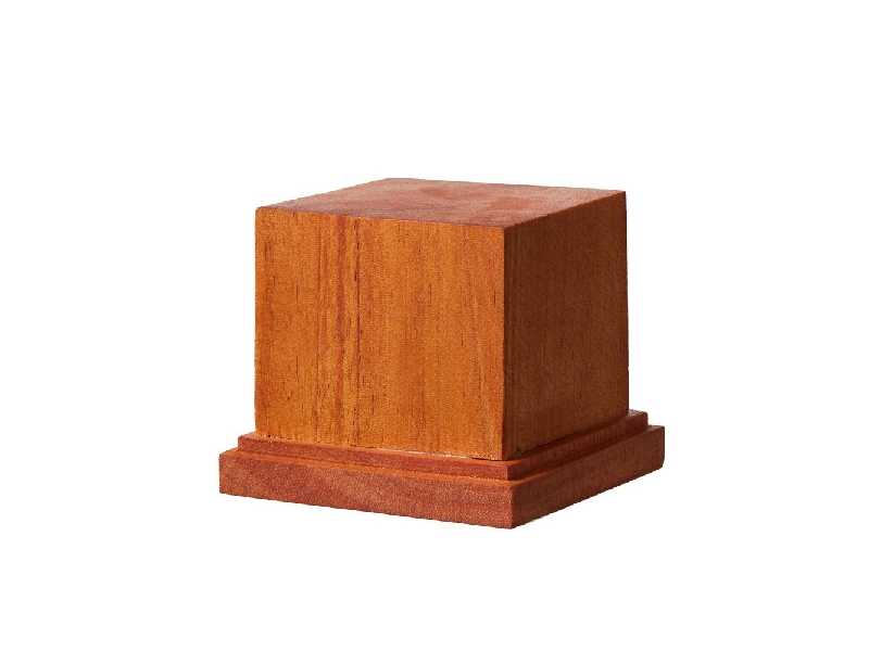 Wooden Base Square M 60x60x50mm - zdjęcie 1 Wooden Base Square M 60x60x50mm - zdjęcie 1