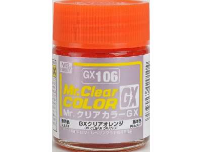 Gx106 Clear Orange - zdjęcie 1