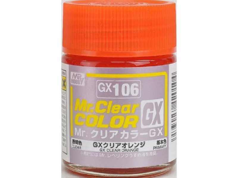 Gx106 Clear Orange - zdjęcie 1 Gx106 Clear Orange - zdjęcie 1