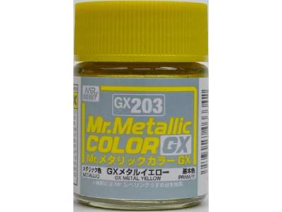 Gx203 Metal Yellow - zdjęcie 1